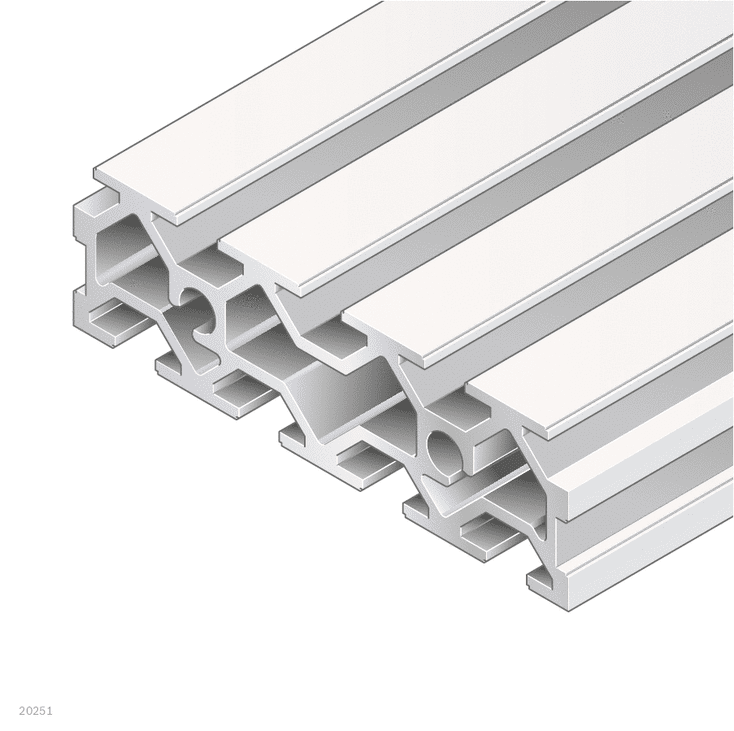 Nutenplatte 30x100