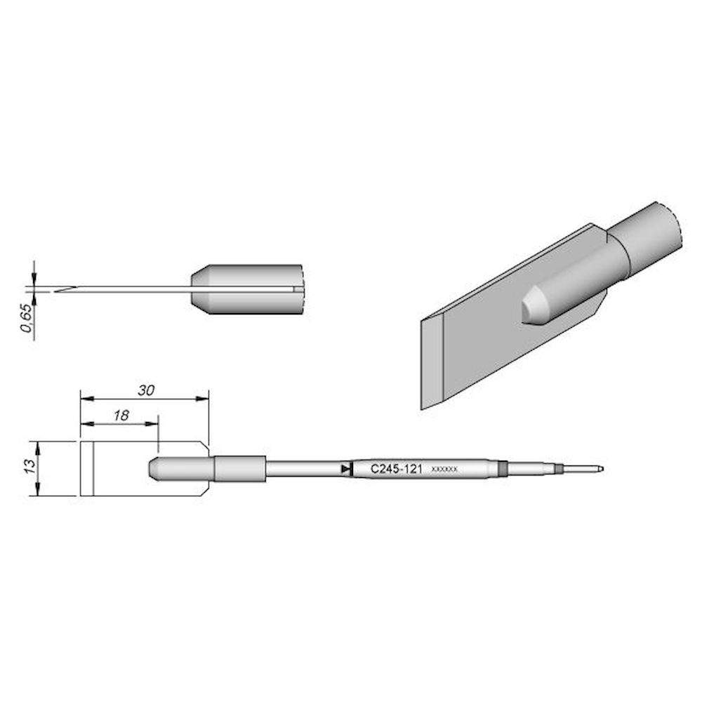JBC Special soldering tips C245 for T245