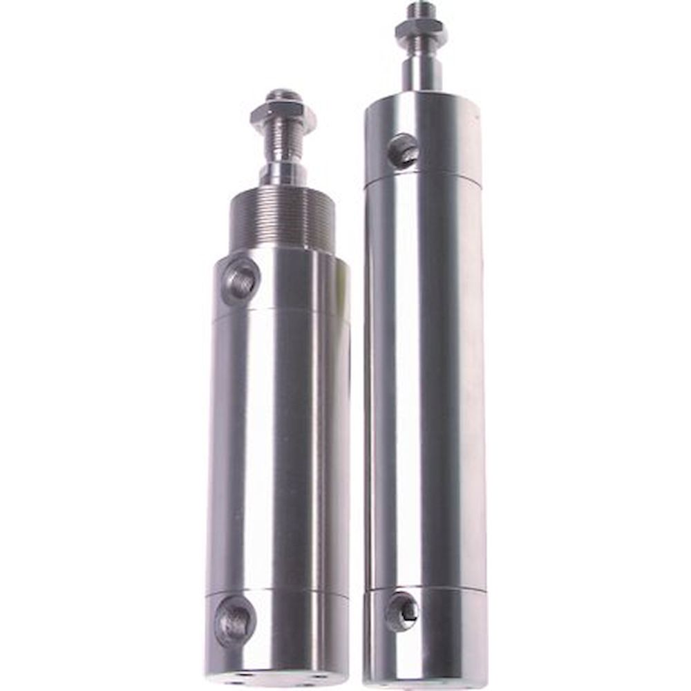 Cylindre rond en acier inoxydable ISO 6431