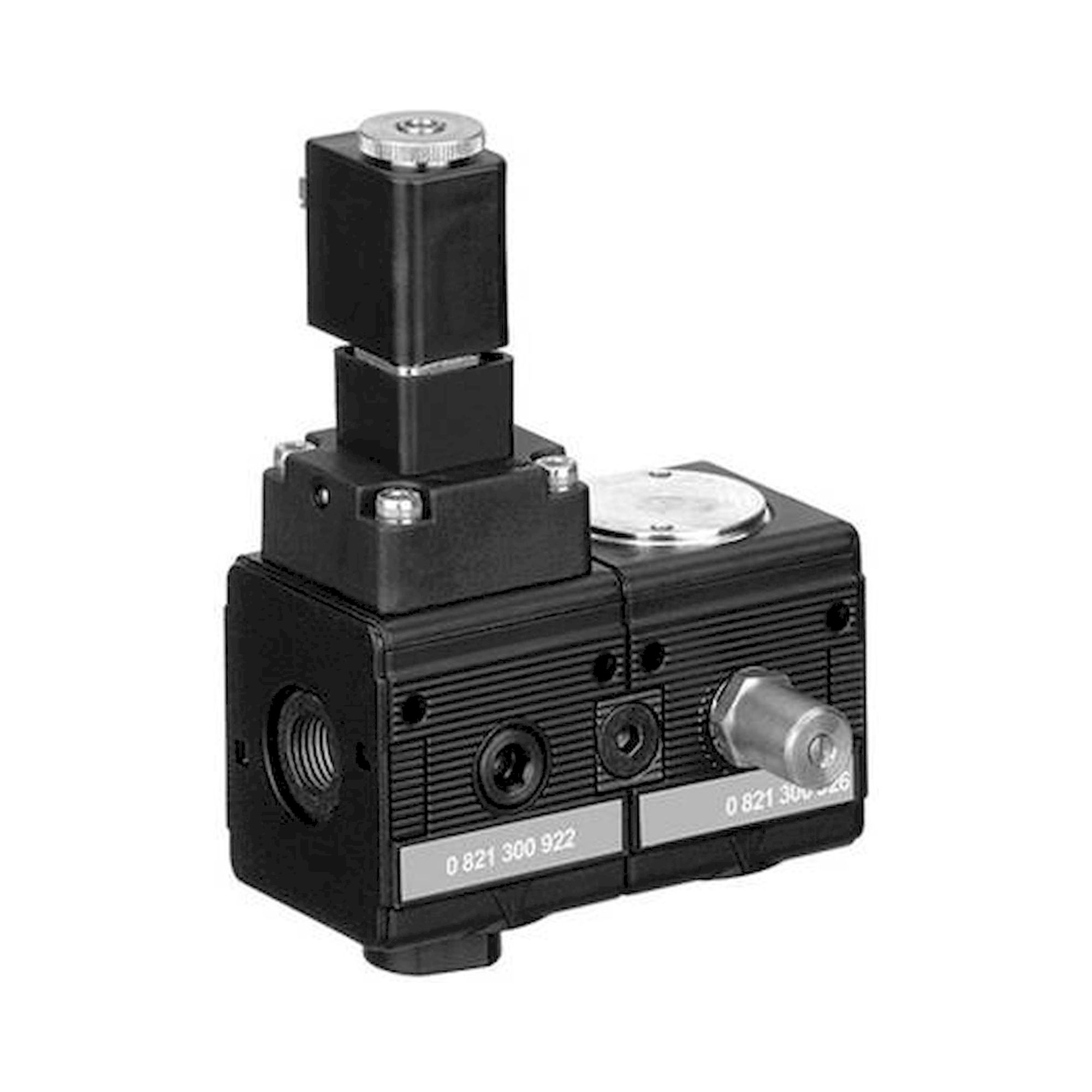 Aventics 0821300946 (NL2-SSU-G014-SOE-024-SS) Befülleinheit, elektrisch betätigt, Serie NL2-SSU