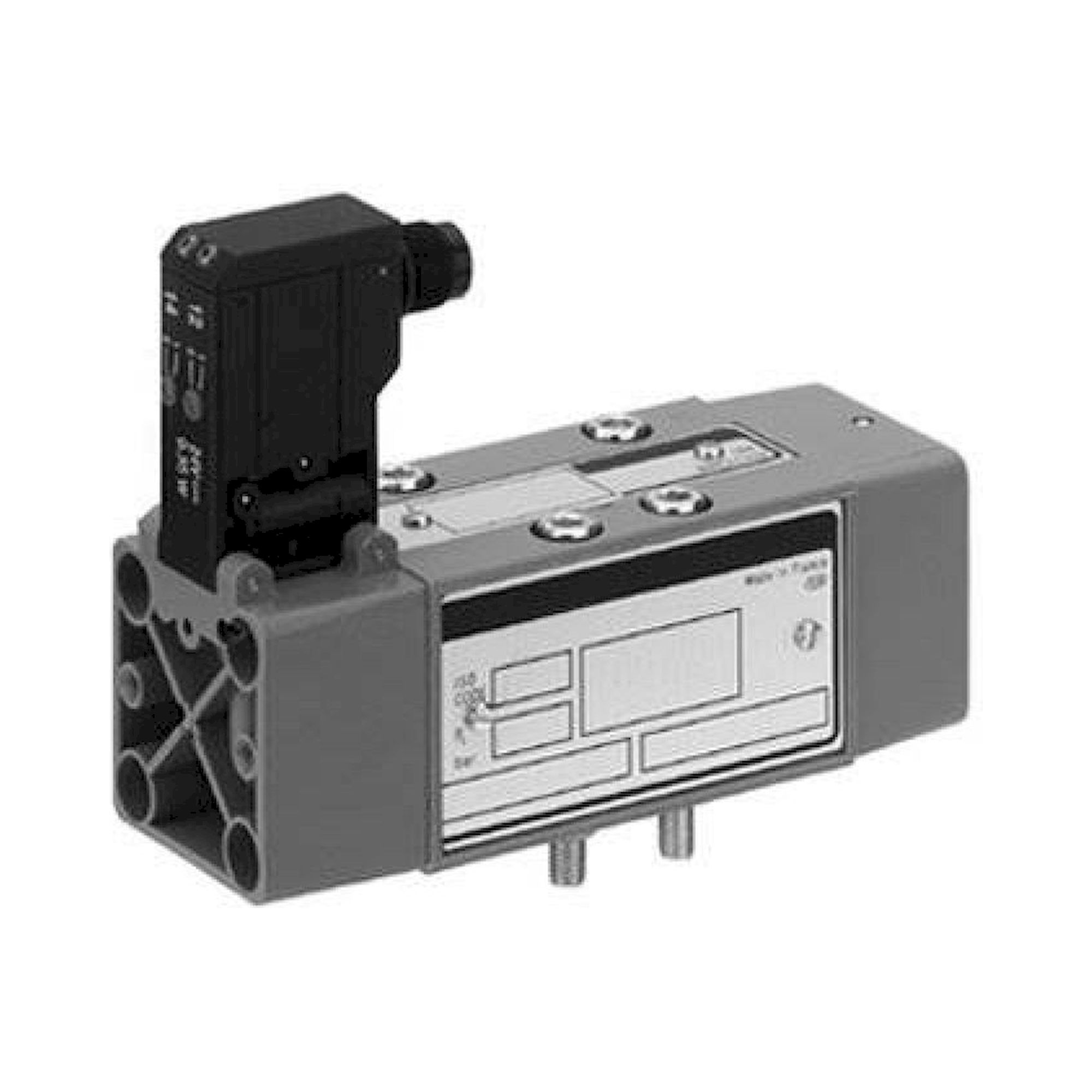 Aventics 0820024328 (DISTRIBUTEUR ELECT ISO1 DVV3 5) 5/2-Wegeventil, Serie IS12, Größe 1