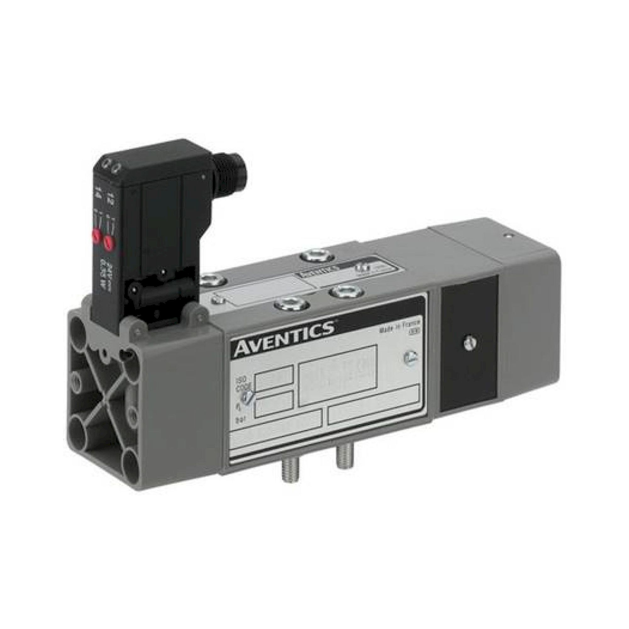Aventics 0820027326 (DISTRIBUTEUR ELECT ISO1 DVV3 5) 5/3-Wegeventil, Serie IS12, Größe 1