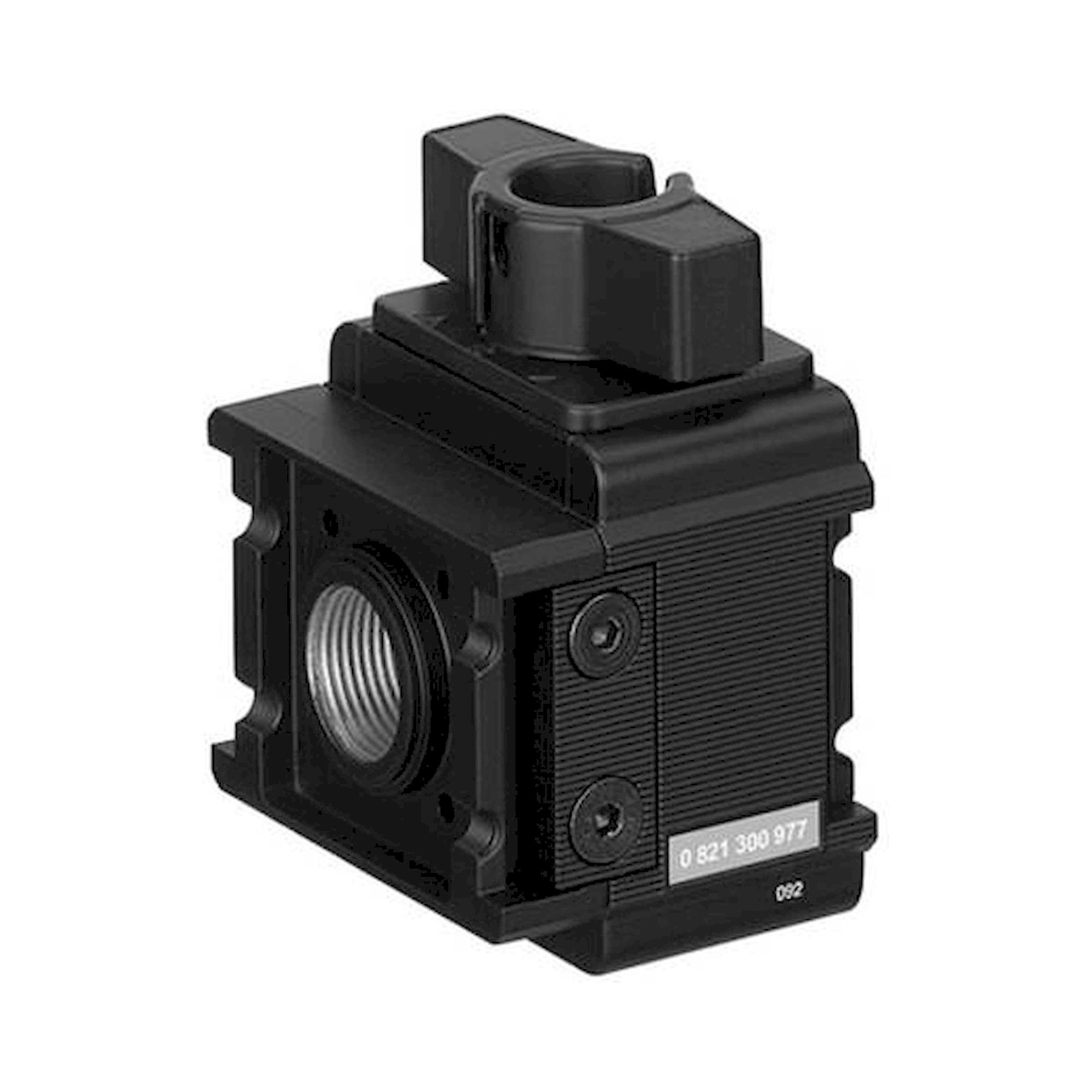 Aventics 0821300977 (NL6-BAV-G100-SOM-MAN-SS) 3/2-Absperrventil, mechanisch betätigt, Serie NL6-BA