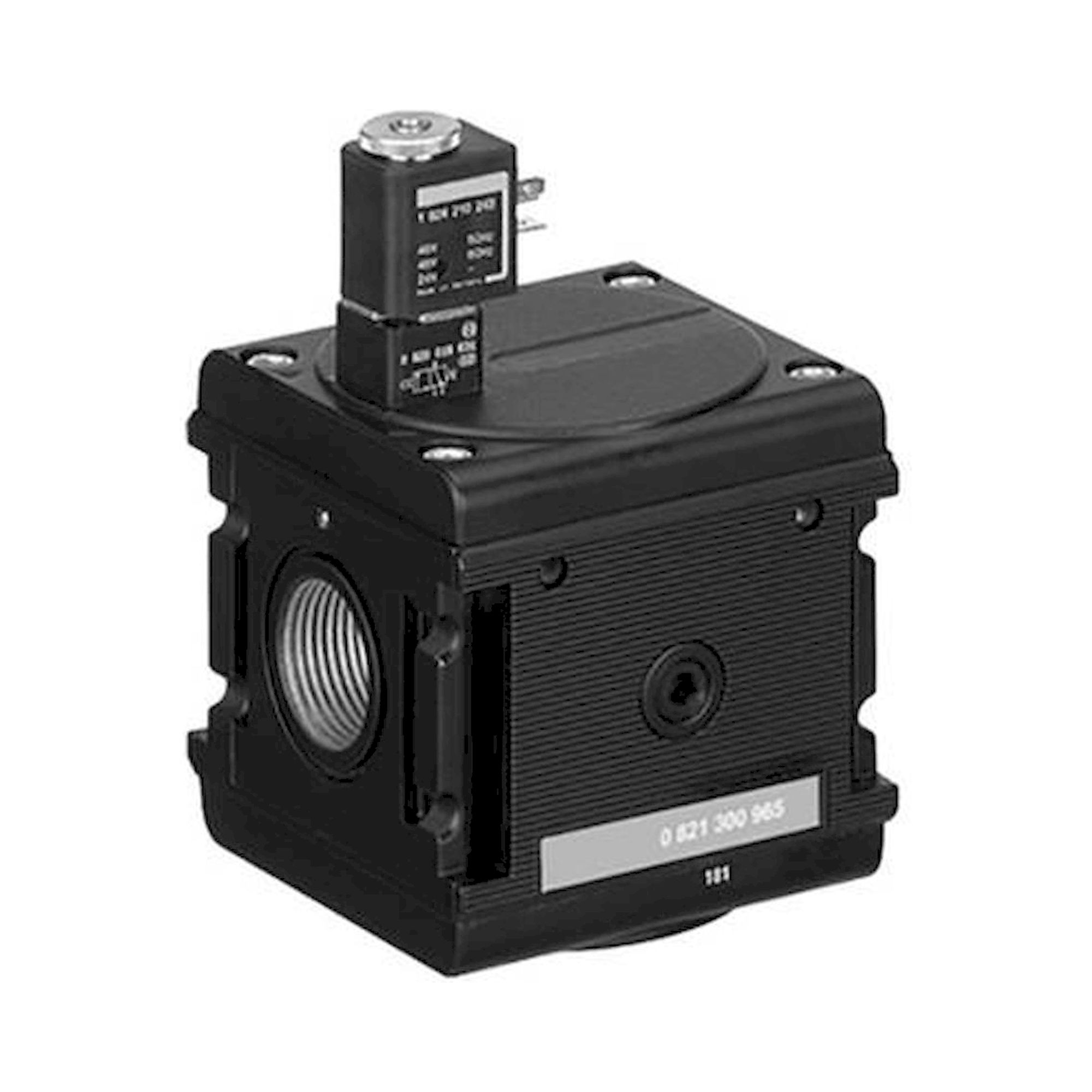 Aventics 0821300972 (NL6-SOV-G034-SOE-024-SS) 3/2-Wegeventil, elektrisch betätigt, Serie NL6-SOV