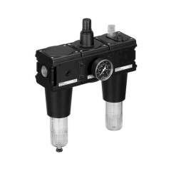 Aventics 0821300895 (NL6-ACT-G100-GAU-PNB-AO-40,00-) Wartungseinheit, 3-teilig, Serie NL6-ACT