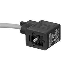 Aventics 1834484153 (CN1-FORM_B-Z-2+E-3,00M-YE) Leitungsdose mit Kabel, Serie CN1