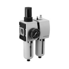 Aventics R412009299 (AS5-ACD-G034-GAU-080-PBP-AO-05) Wartungseinheit, 2-teilig, Serie AS5-ACD