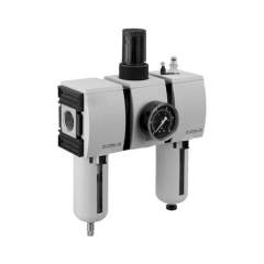 Aventics R412009329 (AS5-ACT-G100-GAU-080-PBP-AC-05) Wartungseinheit, 3-teilig, Serie AS5-ACT