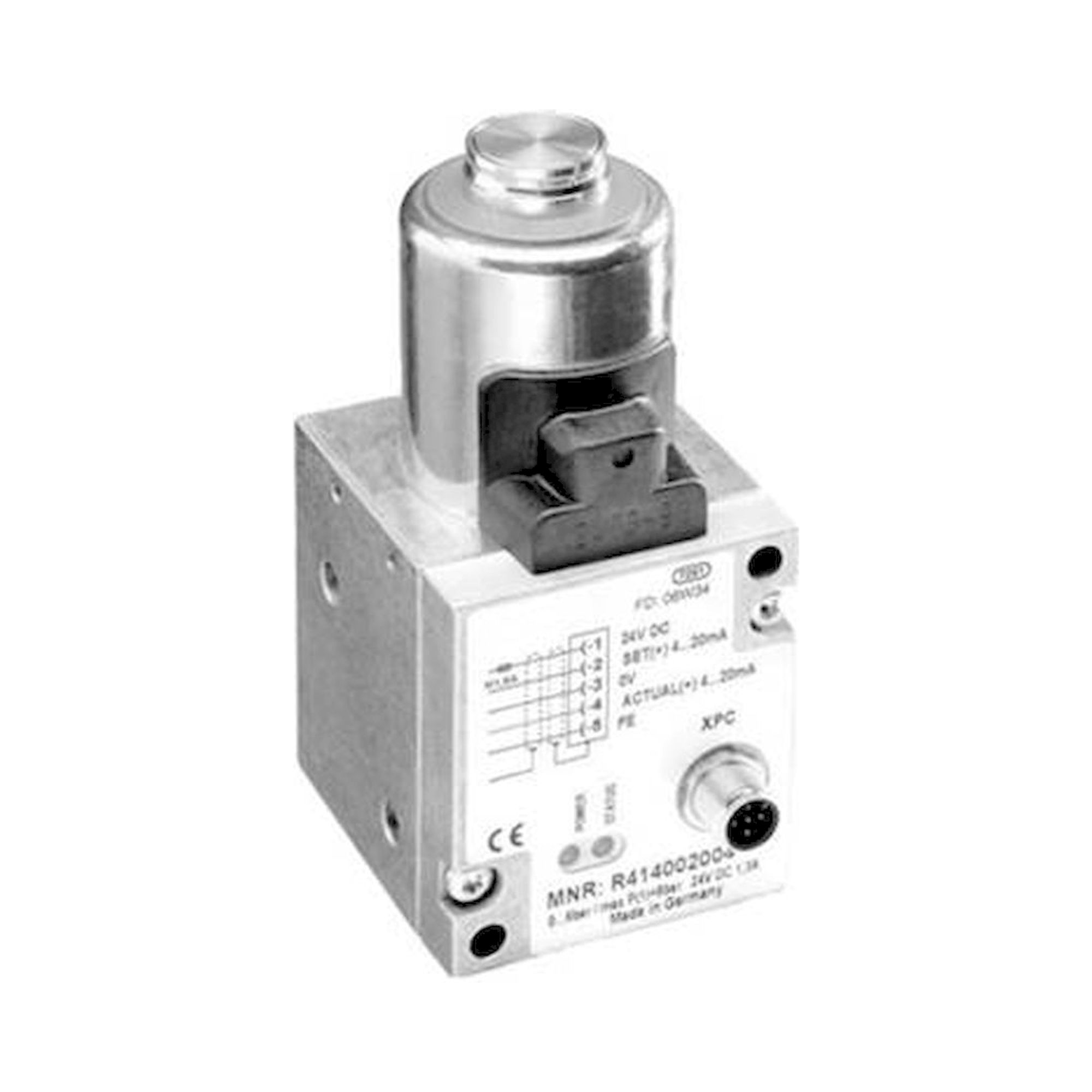 Aventics R414002296 (ED05-000-100-420-1M12S) E/P Druckregelventil, Serie ED05