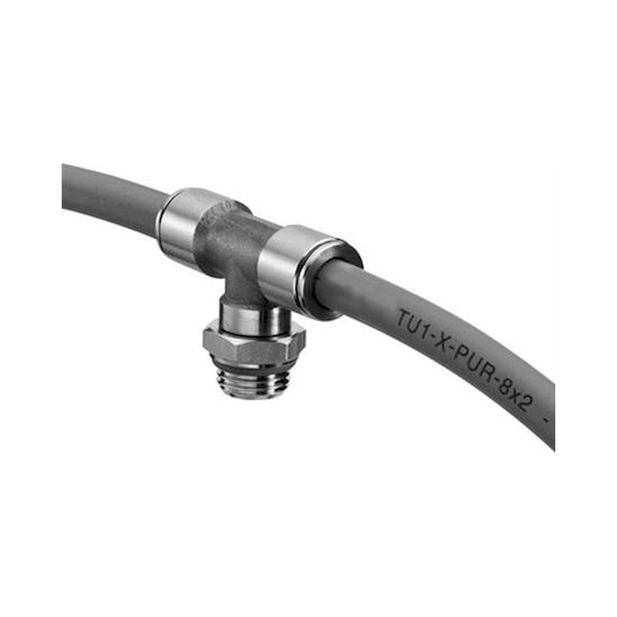 Aventics R412004794 (TU1-X-PUR-016-0250-BK-0050-WH) Druckluftschlauch, Serie TU1-X