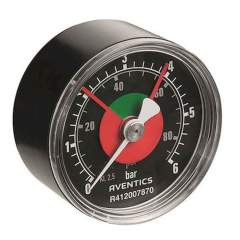 Aventics R412007872 (PG1-ROB-G014-ADJ-D50-PTFE-P0-1) Manometer, Serie PG1-SAS-ADJ