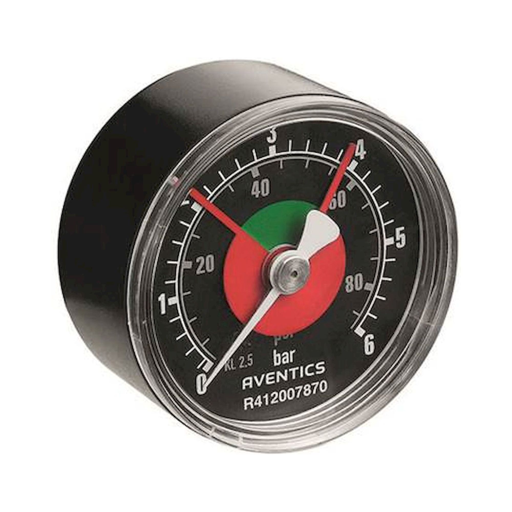 Aventics R412007871 (PG1-ROB-G014-ADJ-D50-PTFE-P0-1) Manometer, Serie PG1-SAS-ADJ