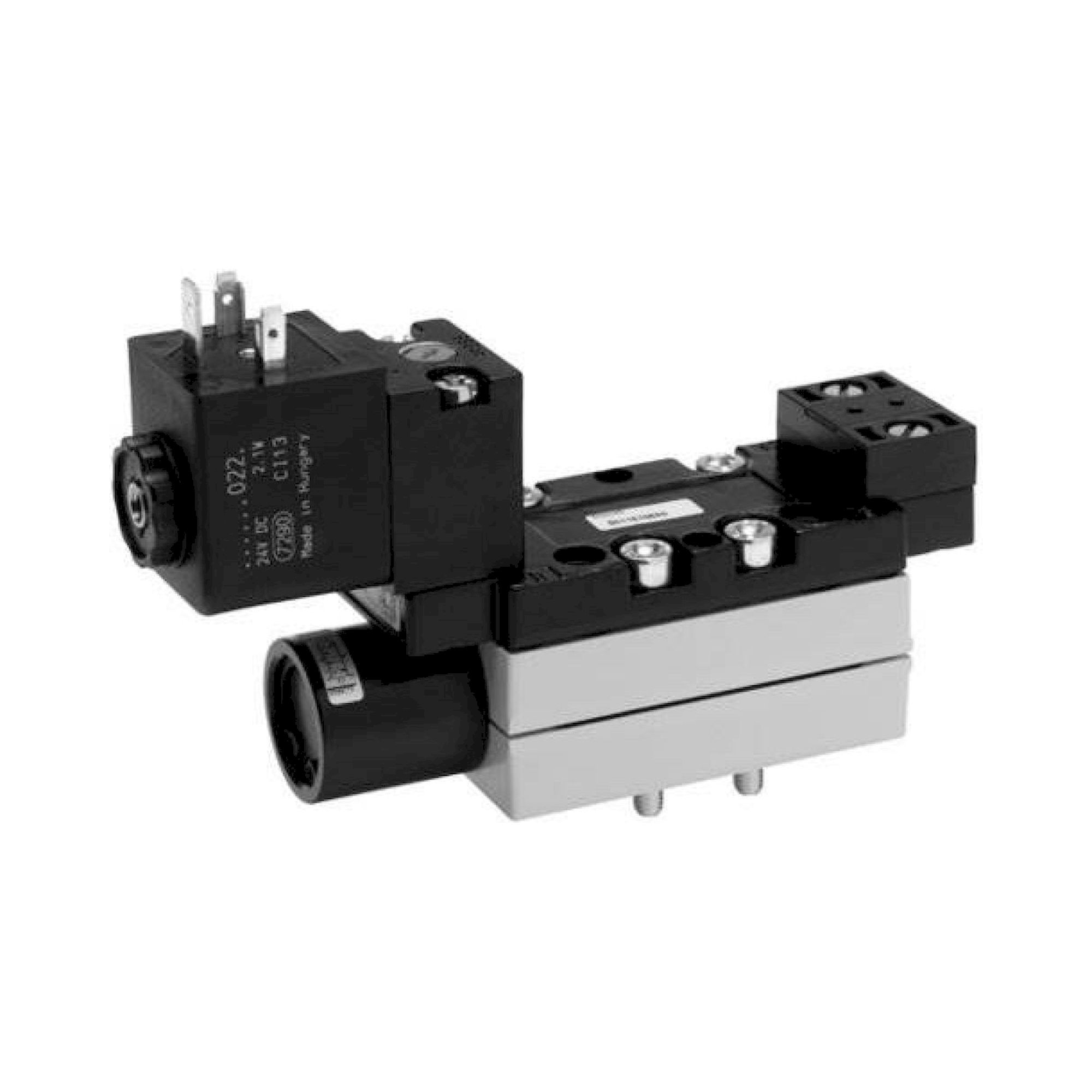 Aventics 5811672650 (V581-5/2AR-024DC-I1-ACNO-LBX-A) 5/2-Wegeventil, Serie 581, Größe 1