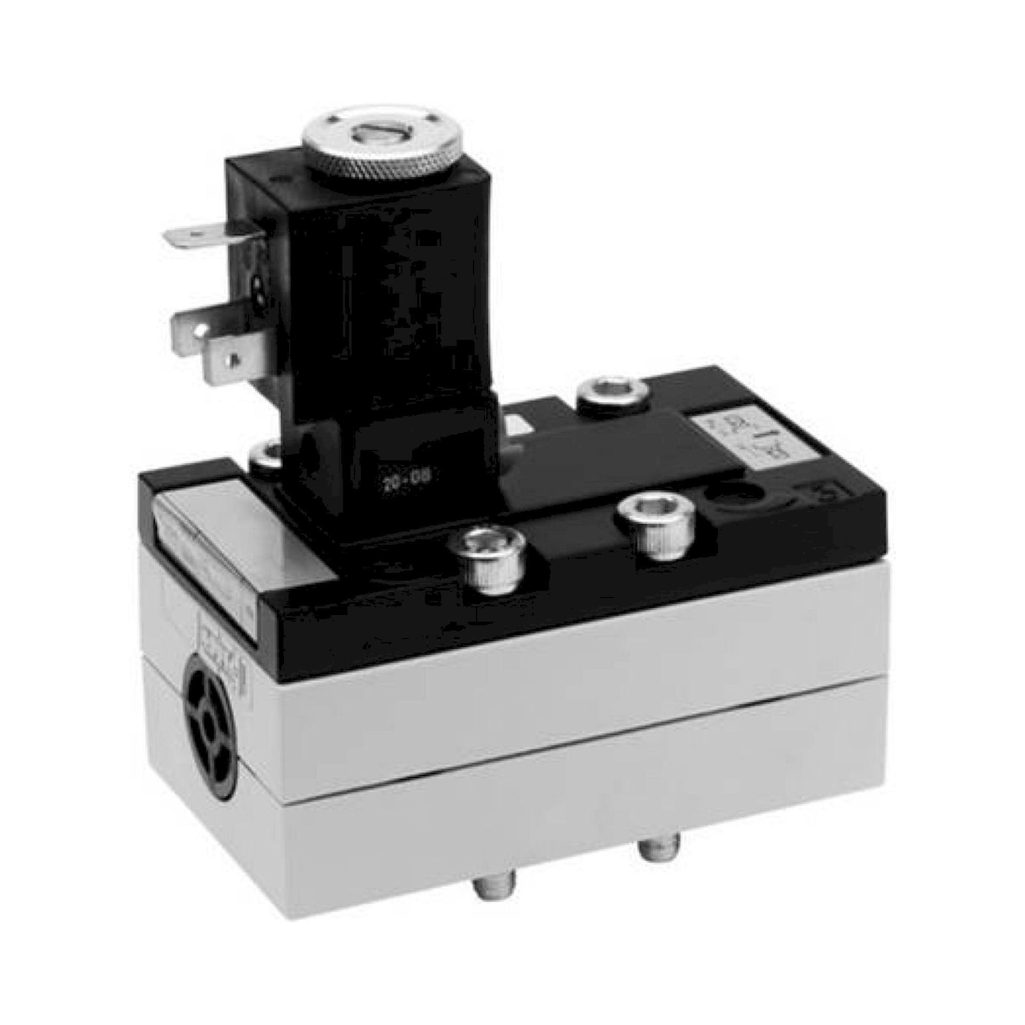 Aventics 5812611500 (V581-5/2AR-012DC-I2-AP22-HBX-P) 5/2-Wegeventil, Serie 581, Größe 2