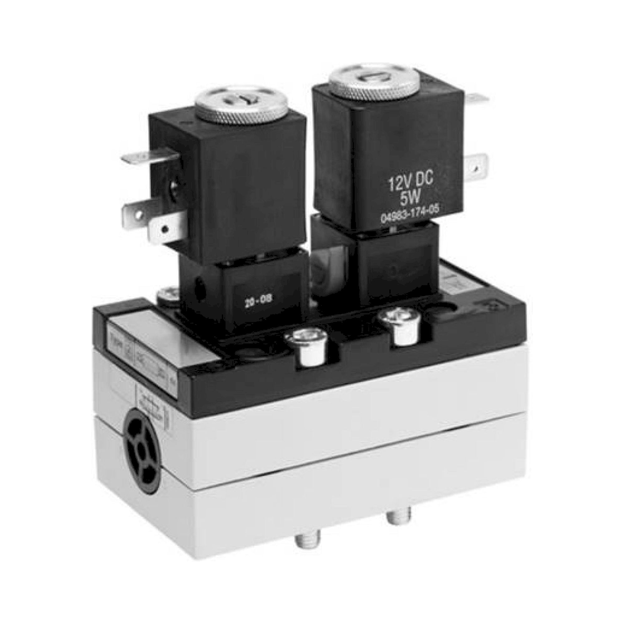 Aventics 5812523500 (V581-5/3EC-012DC-I2-2P22-HBX-P) 5/3-Wegeventil, Serie 581, Größe 2