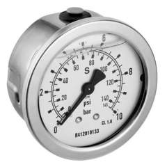 Aventics R412010127 (PG1-ROB-R018-GLY-D63-P0-6) Manometer, Serie PG1-GLY