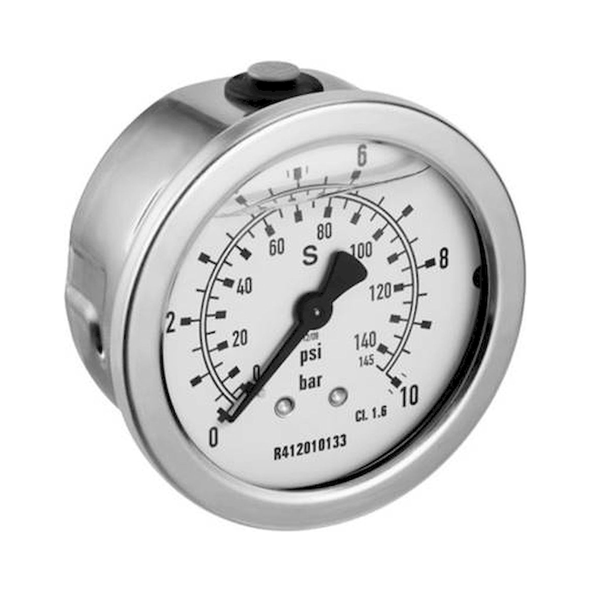 Aventics R412010128 (PG1-ROB-R018-GLY-D63-P0-10) Manometer, Serie PG1-GLY