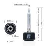 Ersa 0142ADLF13. Ersadur Lötspitze für i-Tool MK2 & i-Tool Trace, angeschrägt 1,3 mm