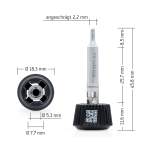 Ersa 0142ADLF22. Ersadur Lötspitze für i-Tool MK2 & i-Tool Trace, angeschrägt 2,2 mm