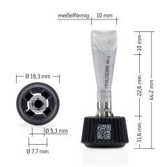 Ersa 0142CDLF100. Ersadur Lötspitze für i-Tool MK2 & i-Tool Trace, meißelförmig 10 mm