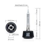 Ersa 0142PDLF01. Ersadur Lötspitze für i-Tool MK2 & i-Tool Trace, bleistiftspitz 0,1 mm
