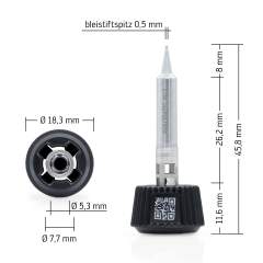 Ersa 0142PDLF05. Ersadur Lötspitze für i-Tool MK2 & i-Tool Trace, bleistiftspitz 0,5 mm