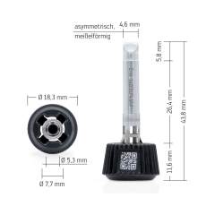 Ersa 0142CDLF46A. Ersadur Lötspitze für i-Tool MK2 & i-Tool Trace, asymmetrisch, meißelförmig 4,6 mm