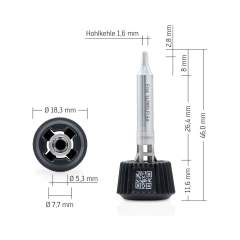 Ersa 0142WDLF16. Ersadur Lötspitze für i-Tool MK2 & i-Tool Trace, Hohlkehle 1,6 mm