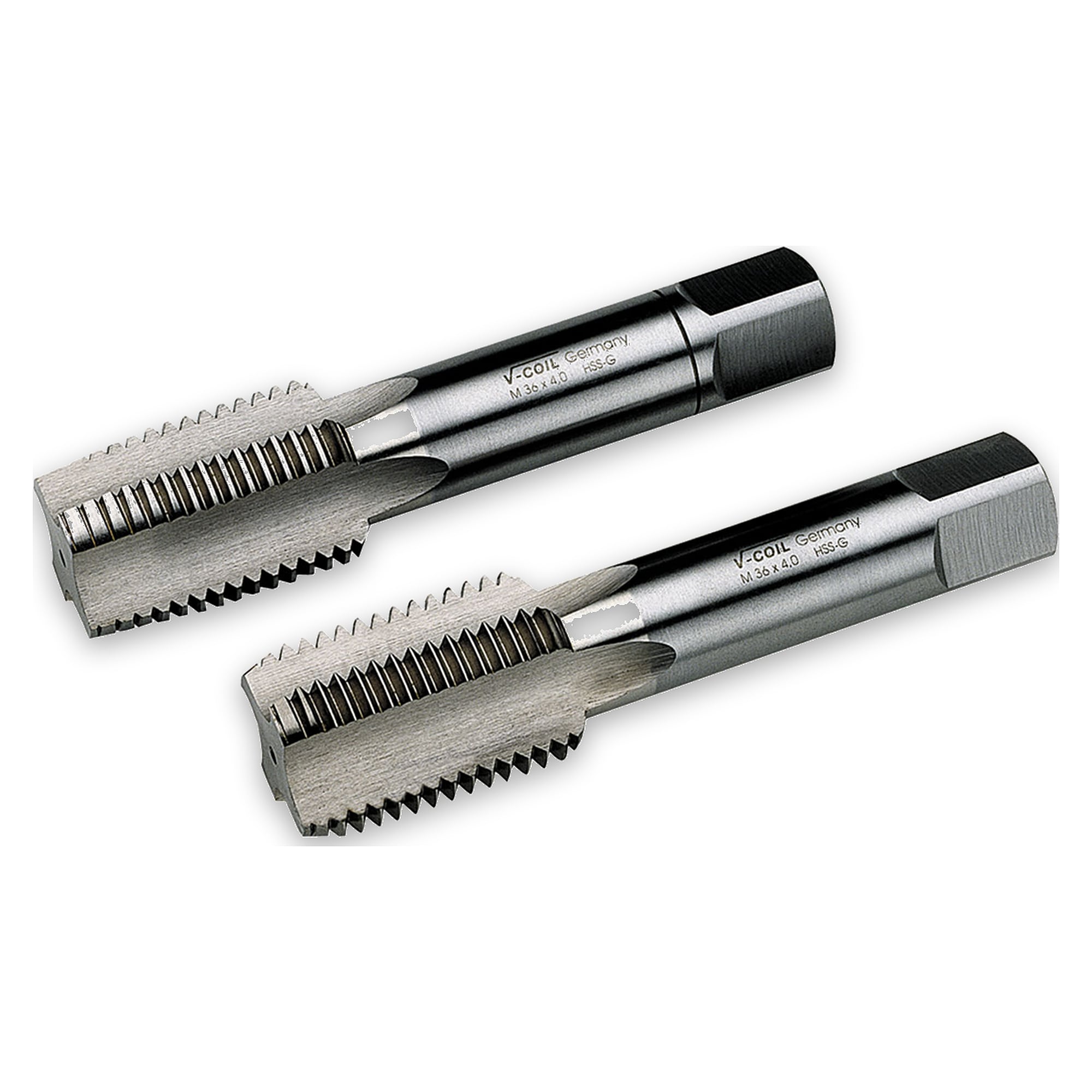 V-COIL STI-Gewindebohrer 2-tlg. Satz HSS-G - Völkel