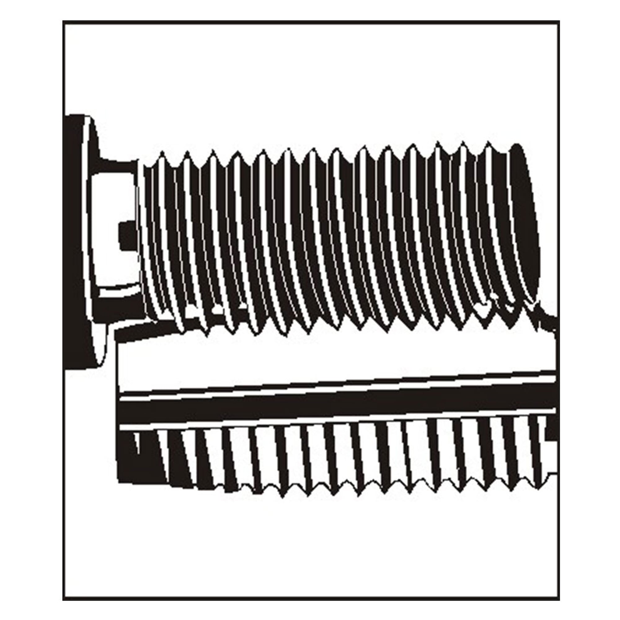 Insert fileté V-COIL Typ SL aus rostfreiem Stahl - Völkel
