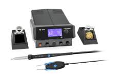 Ersa 0ICV2005AC. Vario 2 MK2, ESD 2 Kanal Löt-& Heißluftstation mit CHIP-TOOL vario 2x40W & AIR-TOOL 200W, Auto-Standby