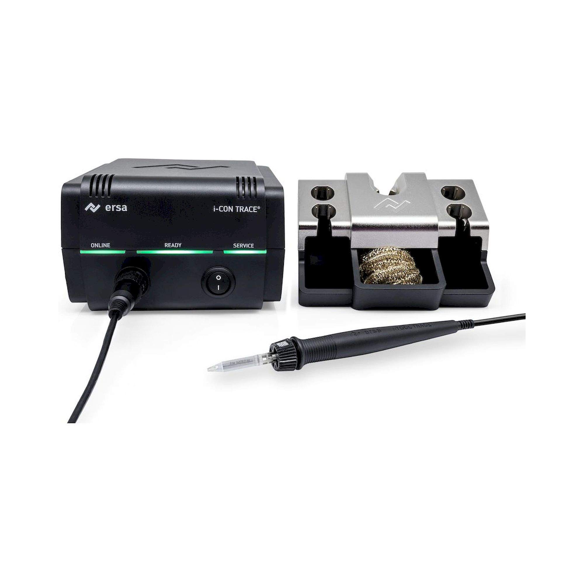 Ersa 0ICT1000A. i-CON Trace IoT-Lötstation, mit Lötkolben i-Tool Trace 150W, vernetzbar, virtuell steuerbar