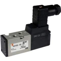 SMC VK3120-5DO-M5-Q. VK3000, 5 Port Solenoid Valve, Direct Poppet, Rubber Seal