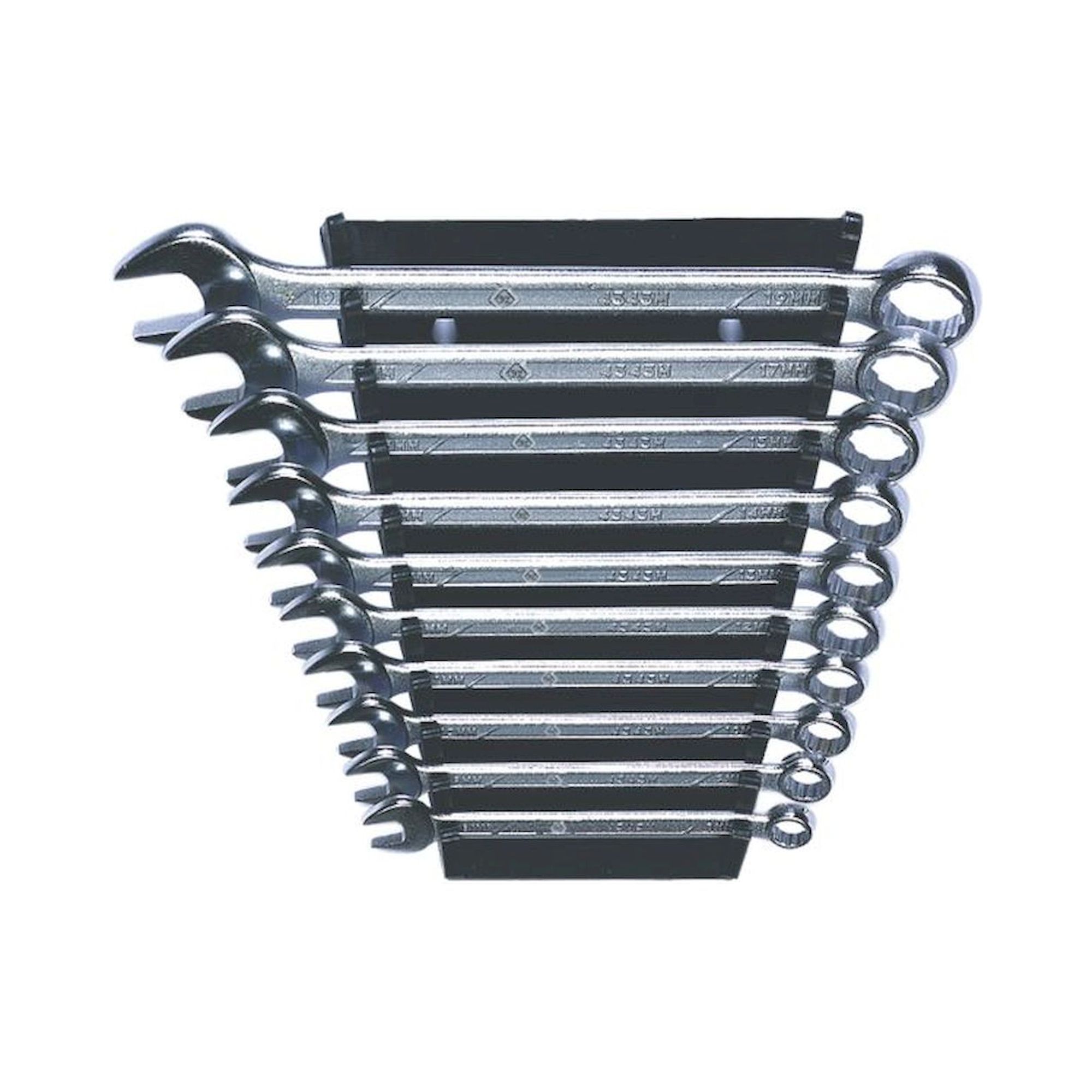 C.K T4343M/10ST. Combination wrench set, metric, 8-19 mm, 10 pieces