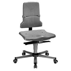 Bimos 9813E-1100. ESD Stuhl Sintec 2 mit Rollen, Permanentkontakt und Sitzneigung