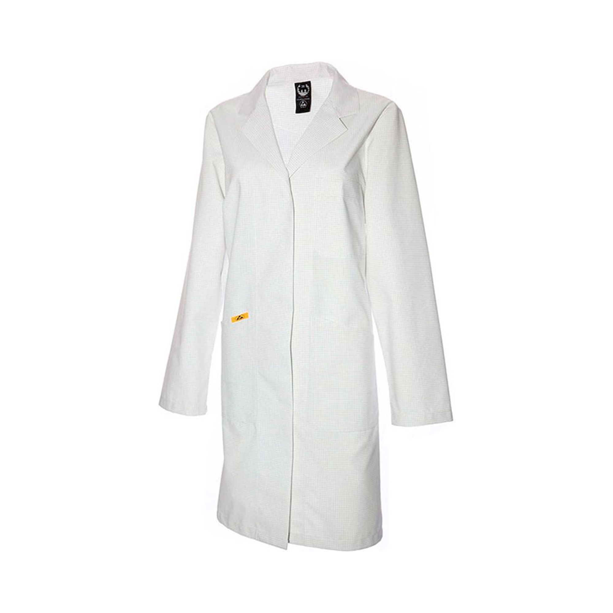 ESD Damenmantel Langarm, weiß