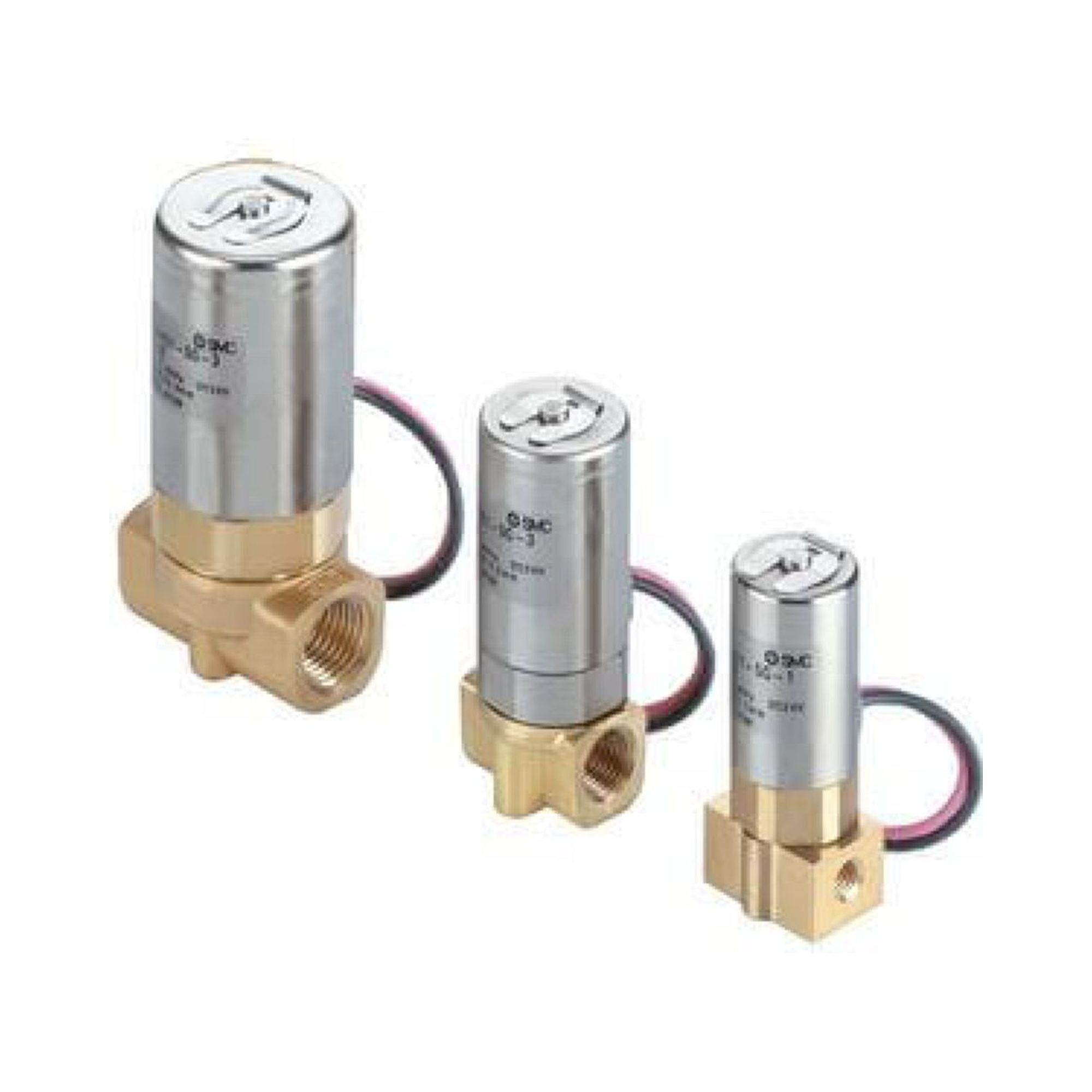 SMC VDW21-5G-2-01F-Q. VDW, Kompaktes, direktbetätigt 2/2-Wege-Magnetventil für Wasser und Luft