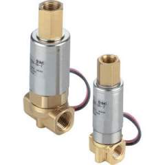 SMC VDW250-5G-2-01F-Q. VDW200/300, Kompaktes, direktbetätigt 3/2-Wege-Magnetventil für Wasser und Luft
