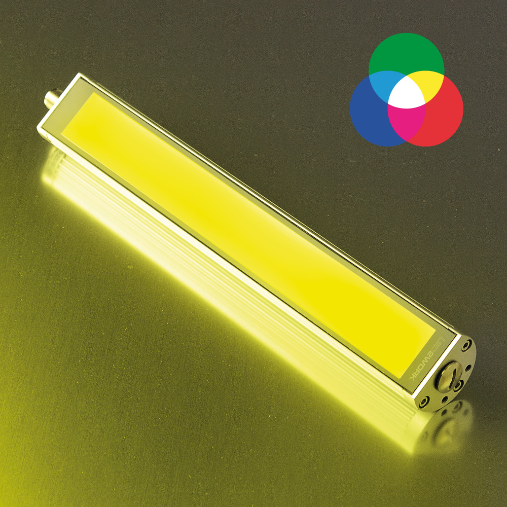 TUBELED_40 II RGB-W ECO éclairage de machine 365 mm, 100°, IP69K - LED2WORK 118290-02