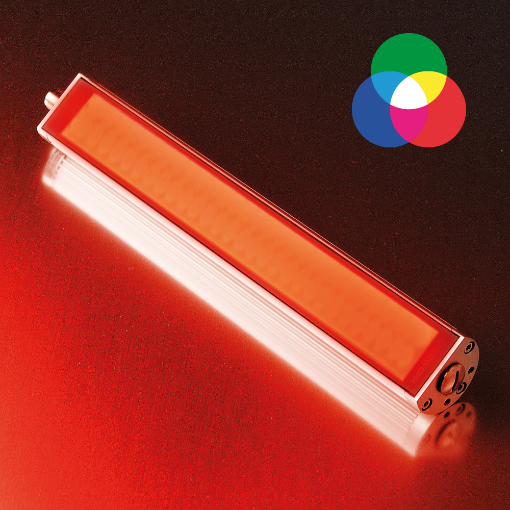 TUBELED_40 II RGB-W ECO éclairage de machine 365 mm, 100°, IP69K - LED2WORK 118290-02