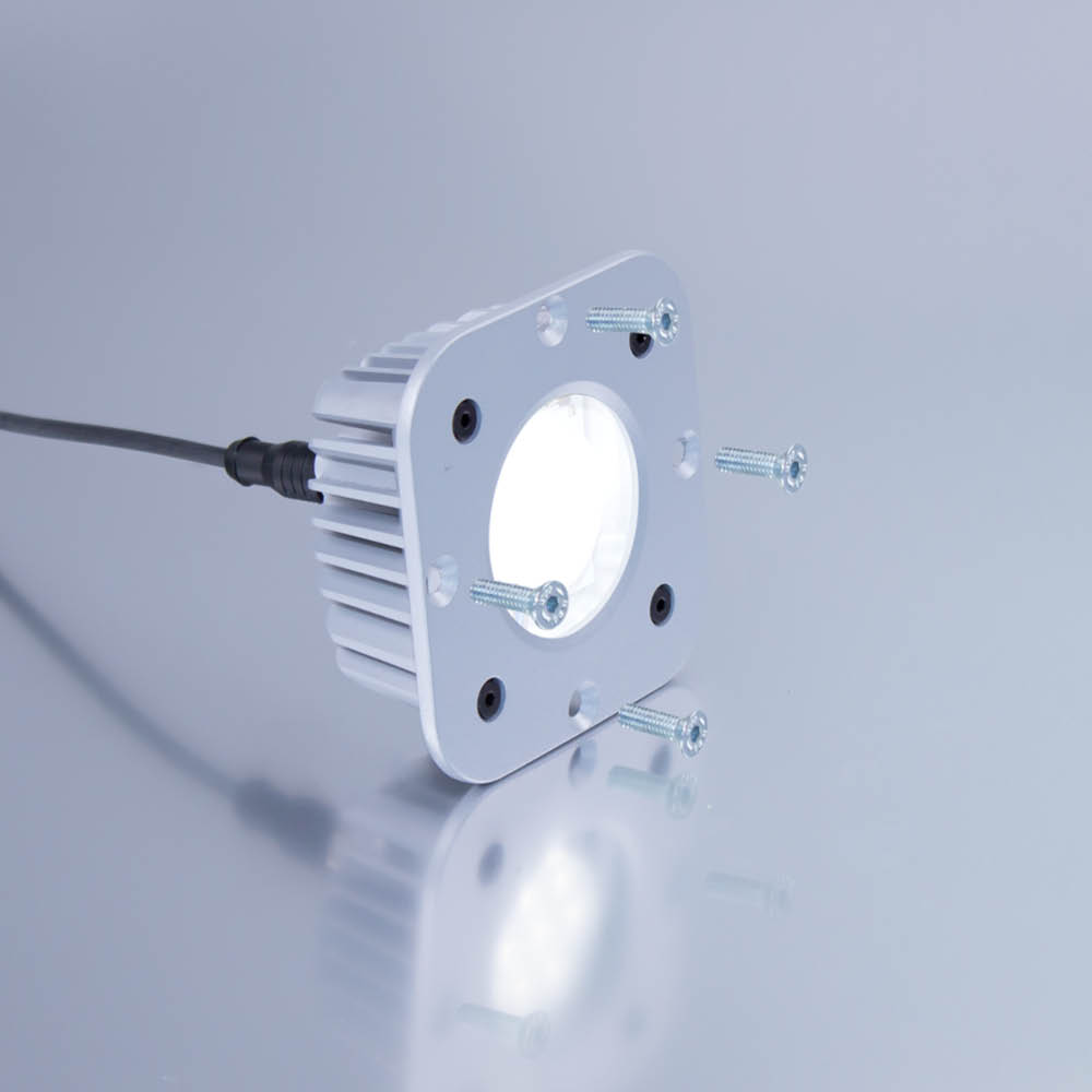 Éclairage de machine CENALED SPOT encastré 8,5W 15° spot, IP67 - LED2WORK 121011-05