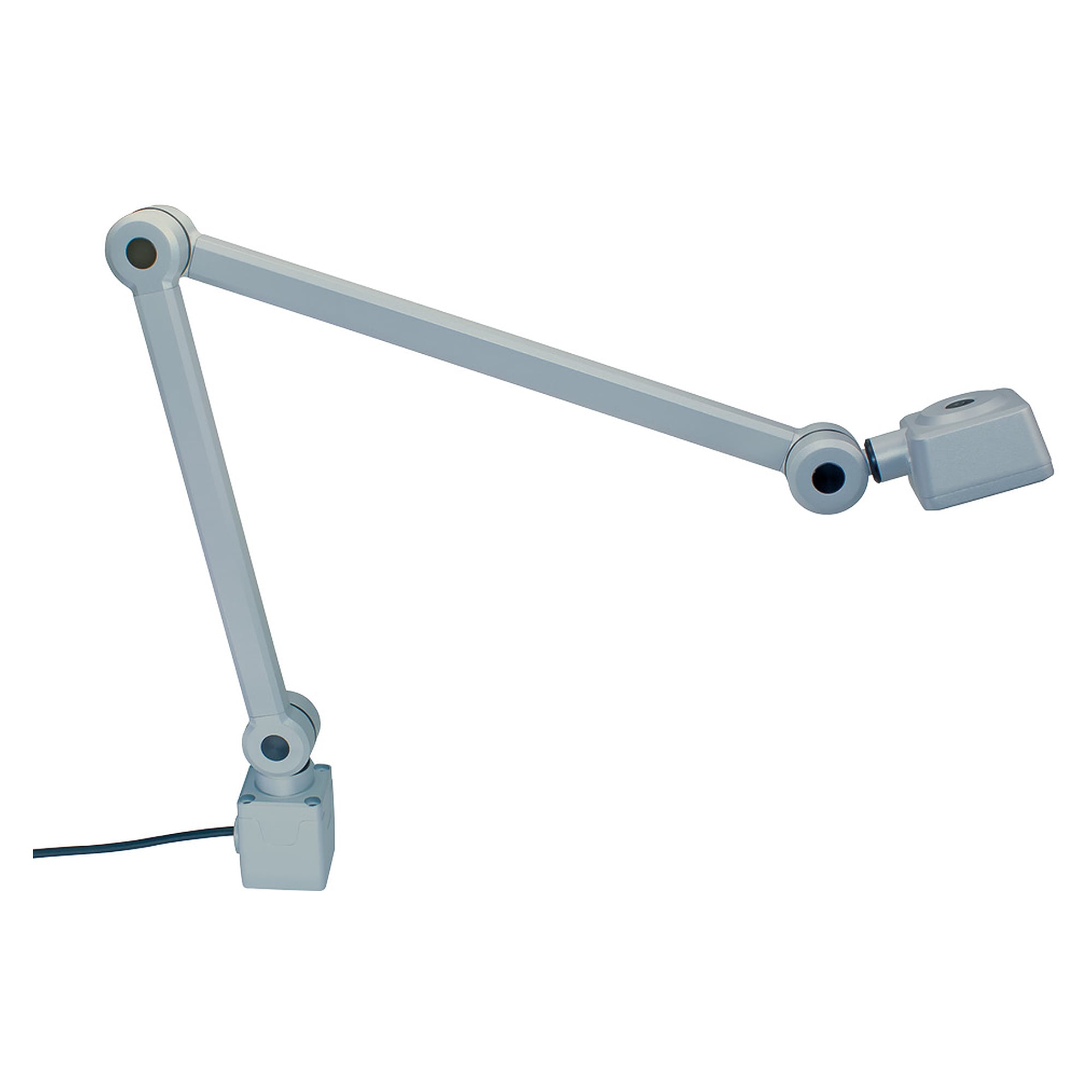 CENALED SPOT articulated-arm workplace light 350+450mm 9W 30° AC, IP65 - LED2WORK 121012-12