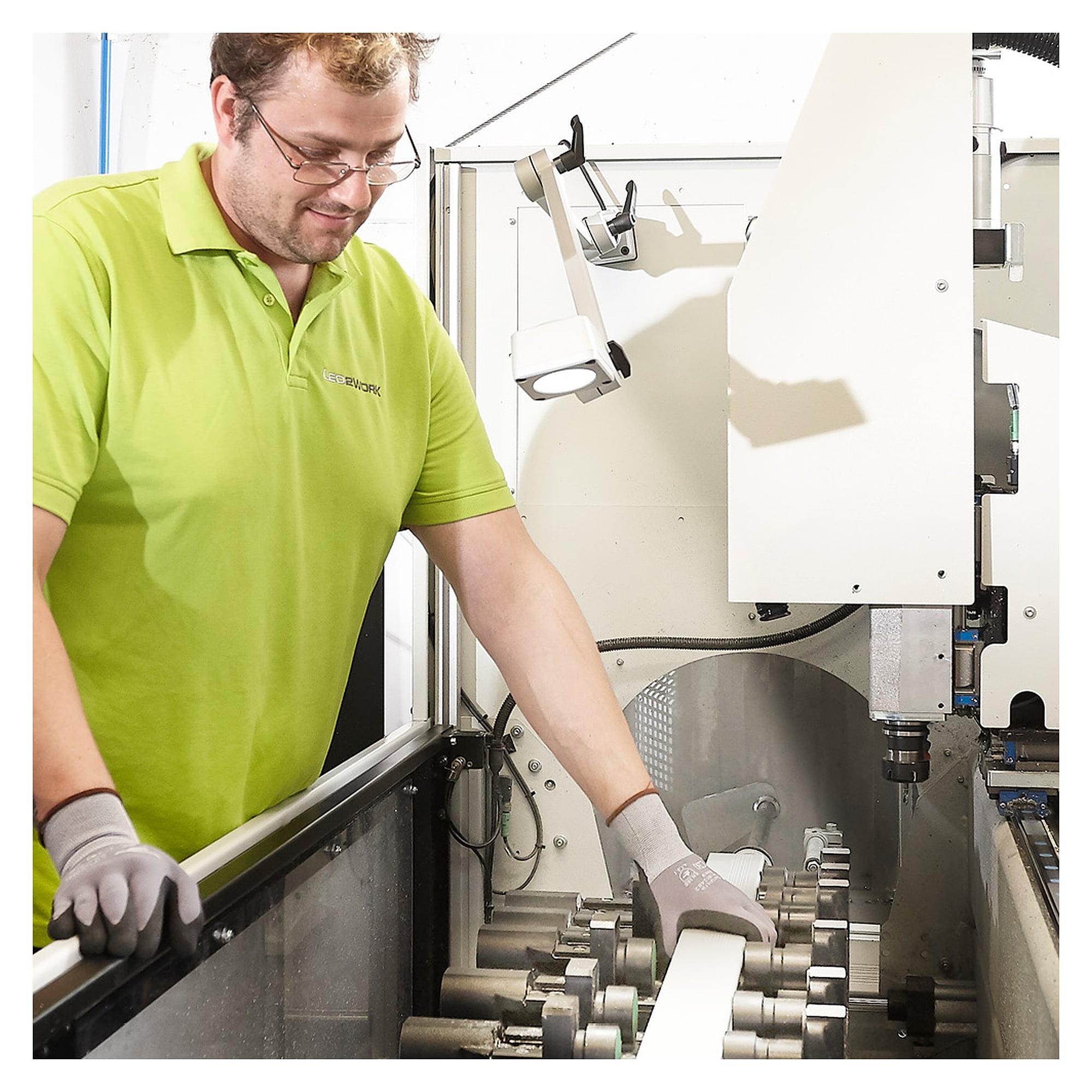 CENALED SPOT Gelenkarmleuchte 350+450mm 9W 30° AC, IP65 - LED2WORK 121012-12