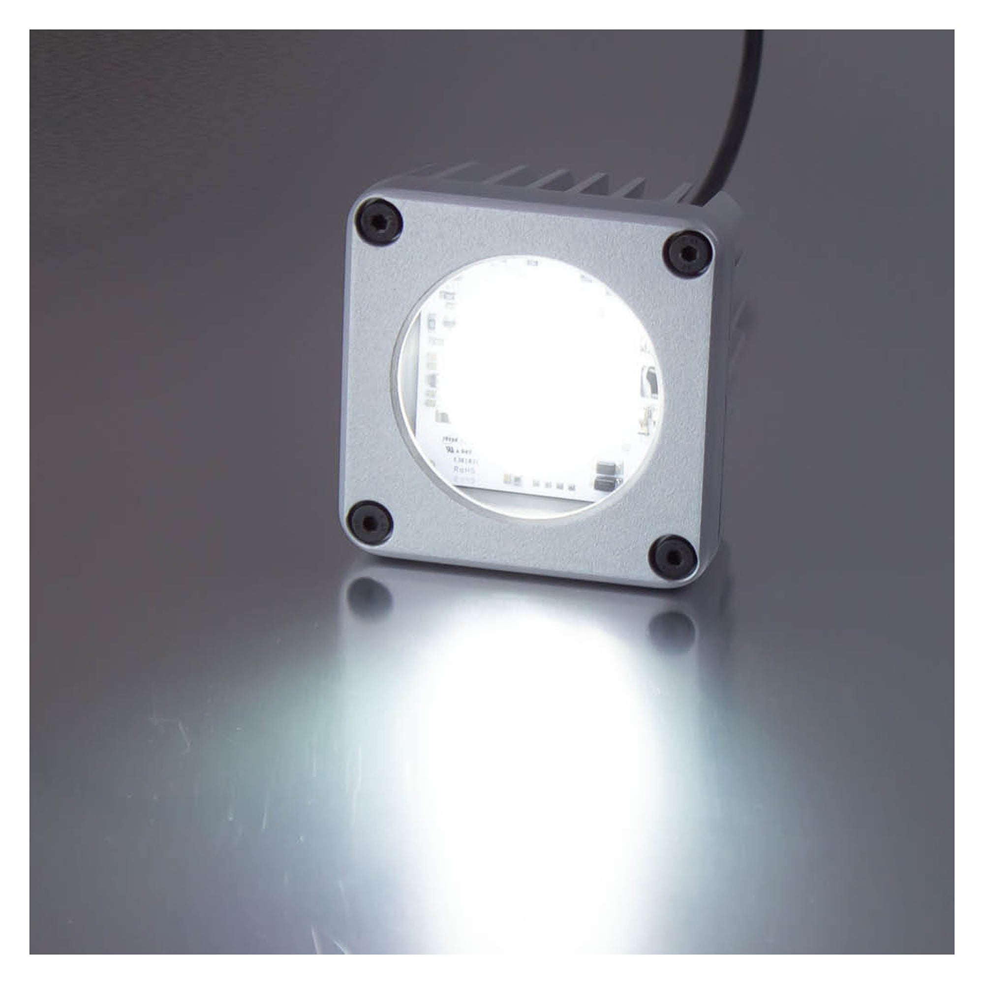 CENALED SPOT surface-mount machine light 8.5W 65° wide flood, IP67 - LED2WORK 121013-04