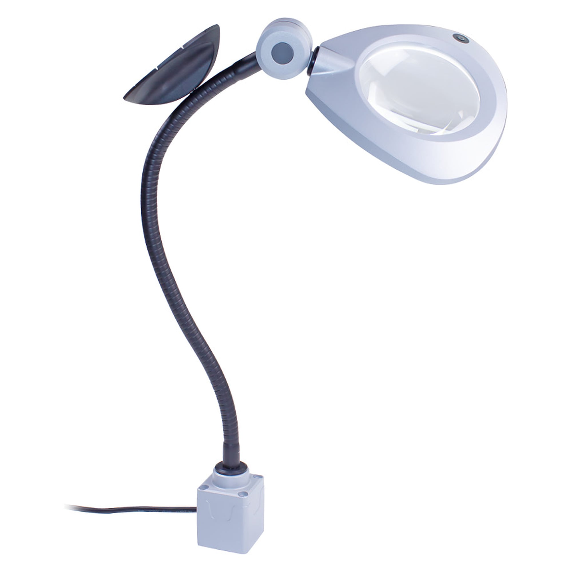 Lampe-loupe CENALED LENS bras flexible 500mm 9W Ø116mm AC, IP54 - LED2WORK 121110-11