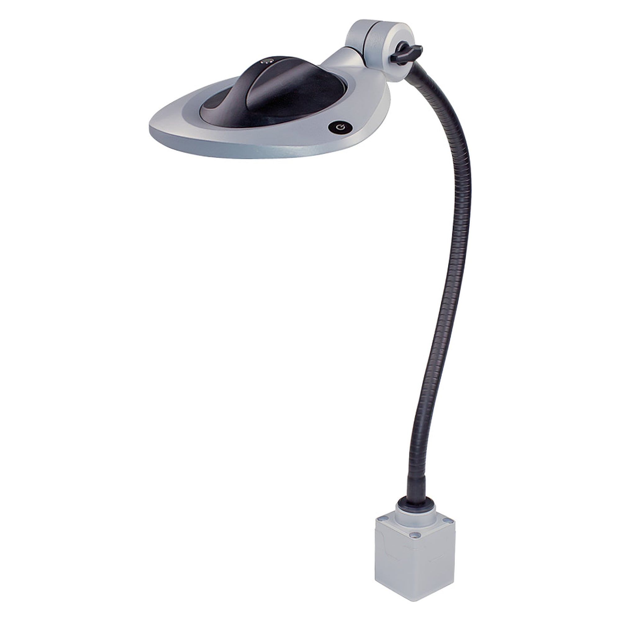 Lampe-loupe CENALED LENS bras flexible 500mm 9W Ø116mm AC, IP54 - LED2WORK 121110-11