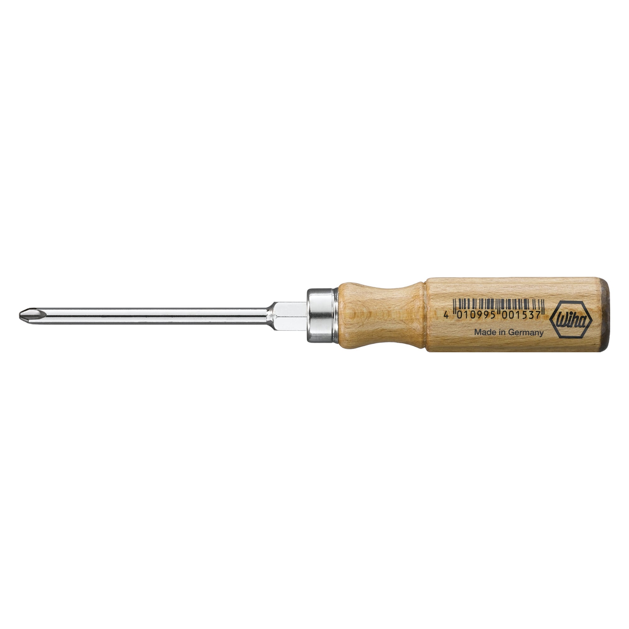 Holzschraubendreher Phillips PH3 x 150 mm mit Buchenholzgriff - Wiha 00059