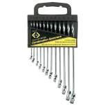 C.K T4343M/12ST. Combination wrench set, metric, 8-22 mm, 12 pieces