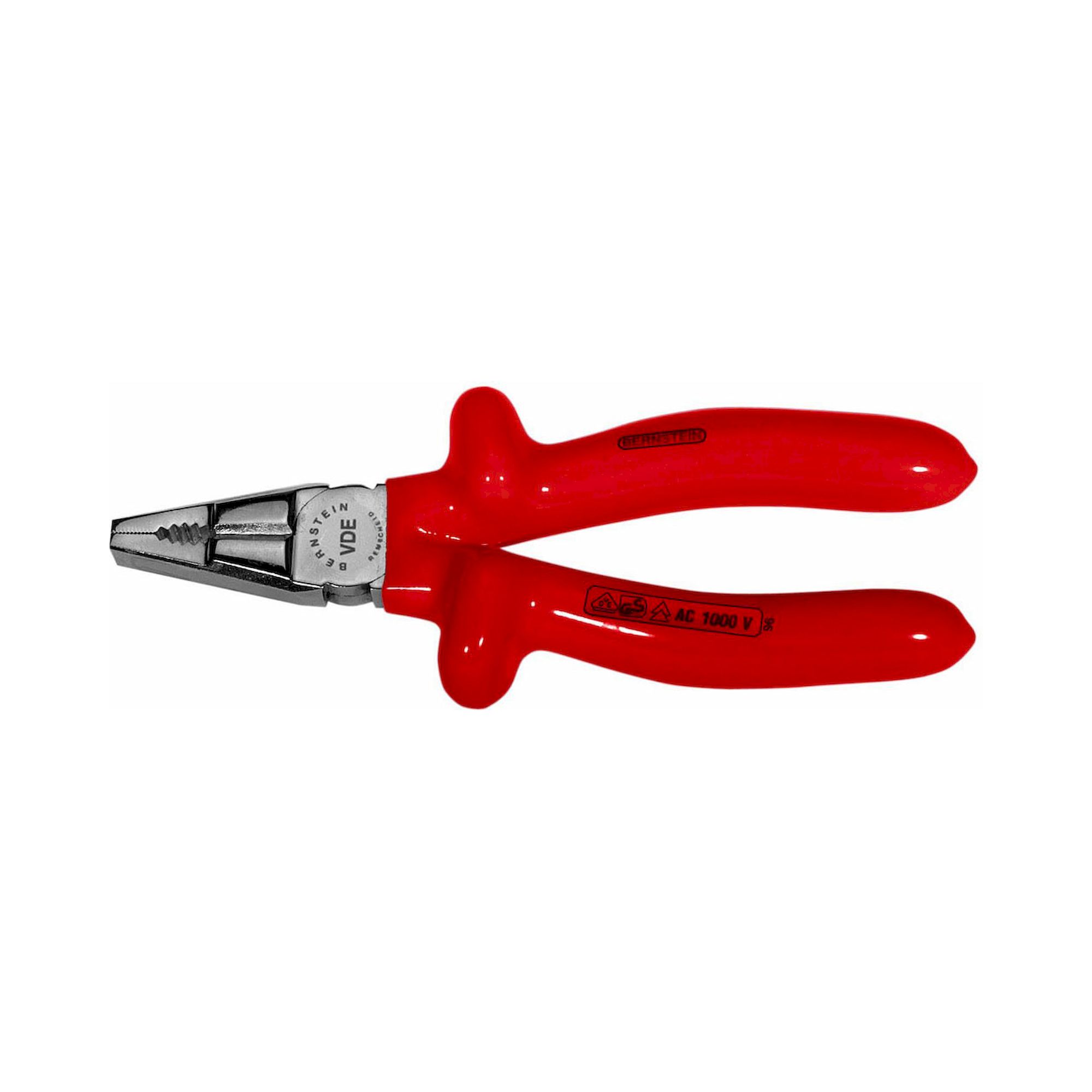 Bernstein 13-708-VDE. VDE Kombizange 205 mm mit Hieb