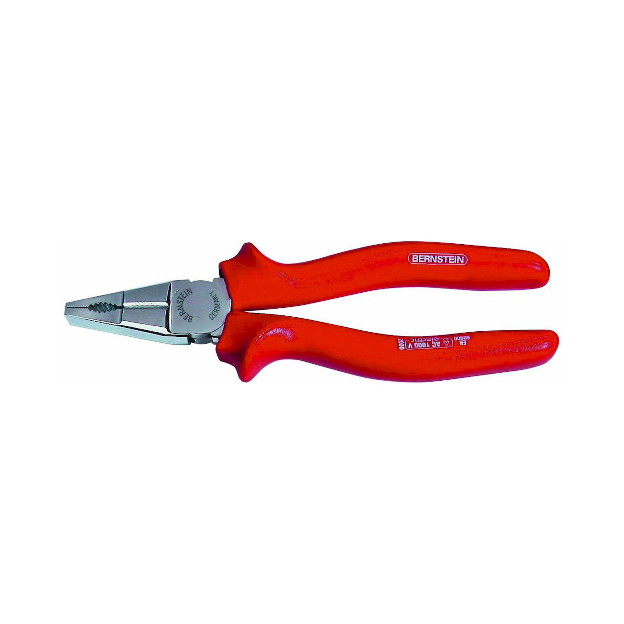Bernstein 13-936-VDE. VDE combination pliers 170 mm with serration